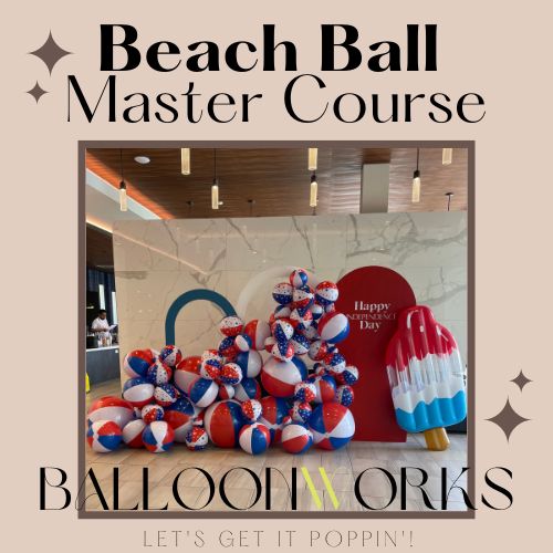 Creating A Beach Ball Installation
